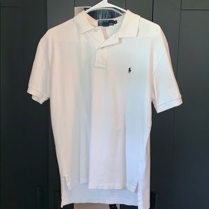 White Polo Shirt Size Small